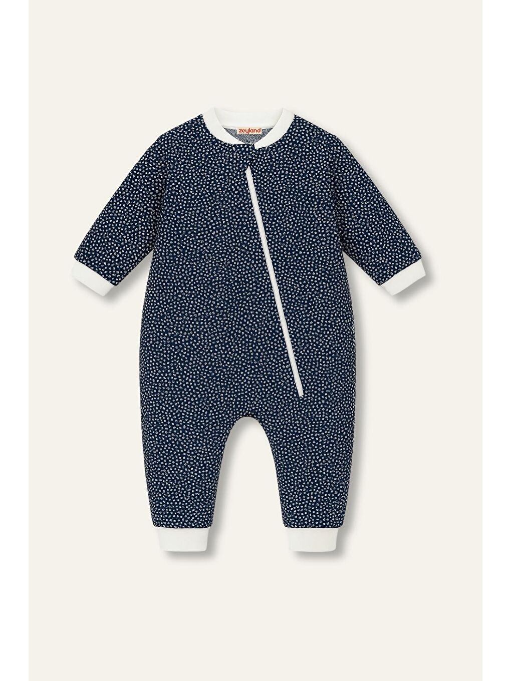 Unisex Çocuk Elyaf Dolgulu Uyku Tulumu - Lacivert-1