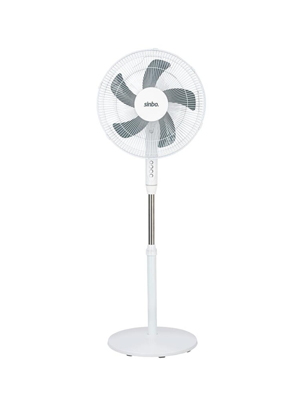 SF-7705 Ayaklı Vantilatör 16 İnç 45W Sessiz Fan 3 Kademeli Yükseklik Ayarlı Güçlü-7