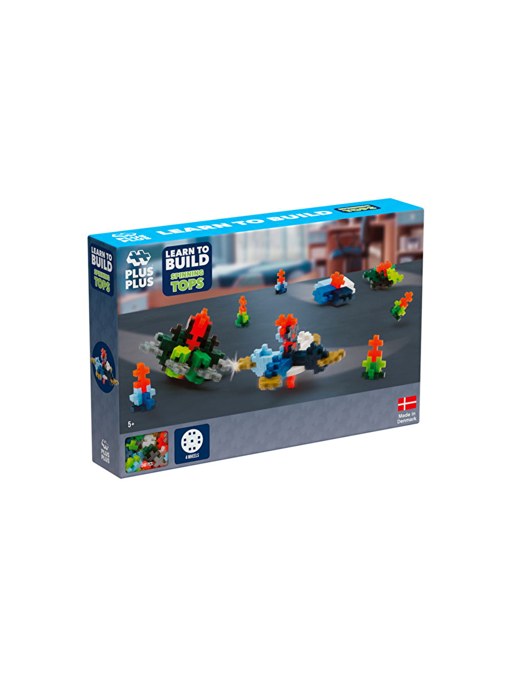 Plus-Plus Learn to Buıld Spinning Tops