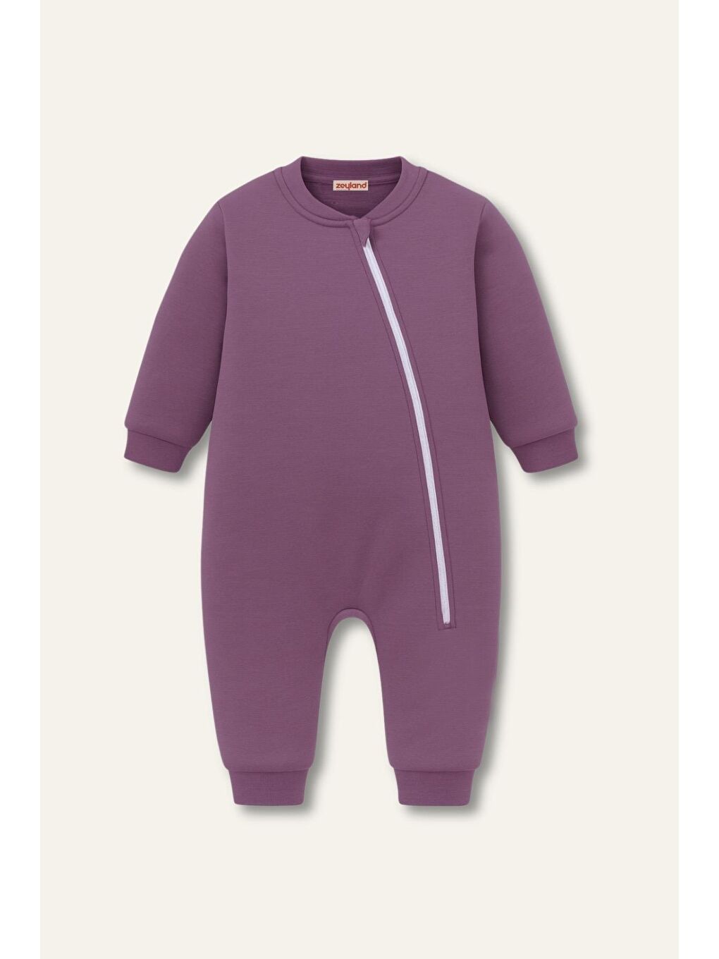 Mor Unisex Çocuk Elyaf Dolgulu Uyku Tulumu  - Eflatun-1