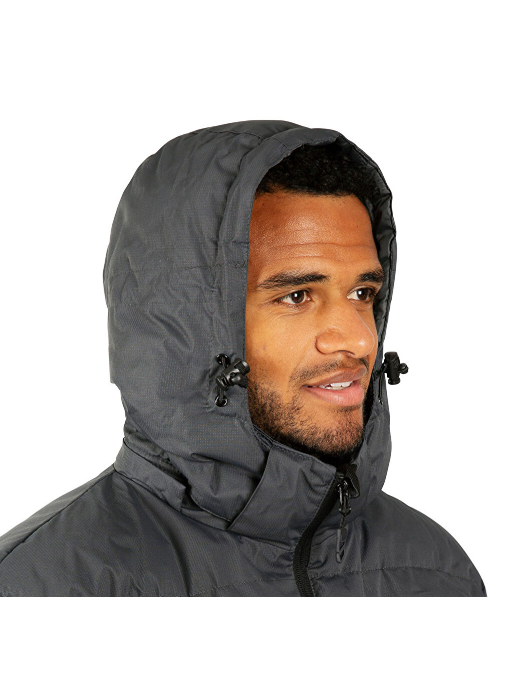 Karışık Clip - Padded Erkek Gri Outdoor Şişme Mont-1