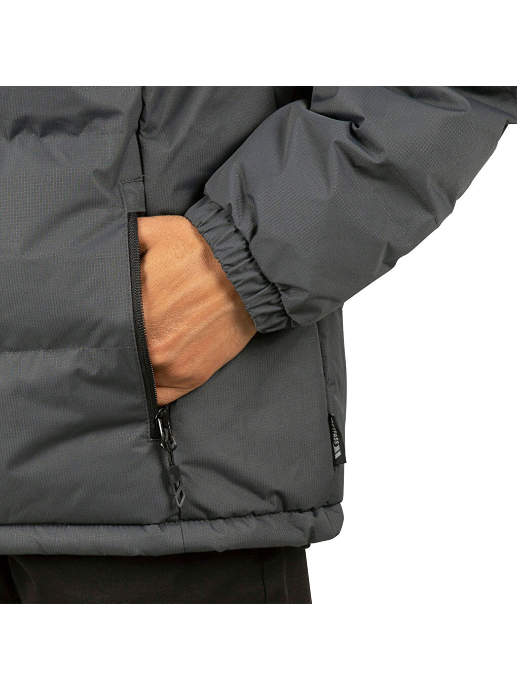 Karışık Clip - Padded Erkek Gri Outdoor Şişme Mont-2