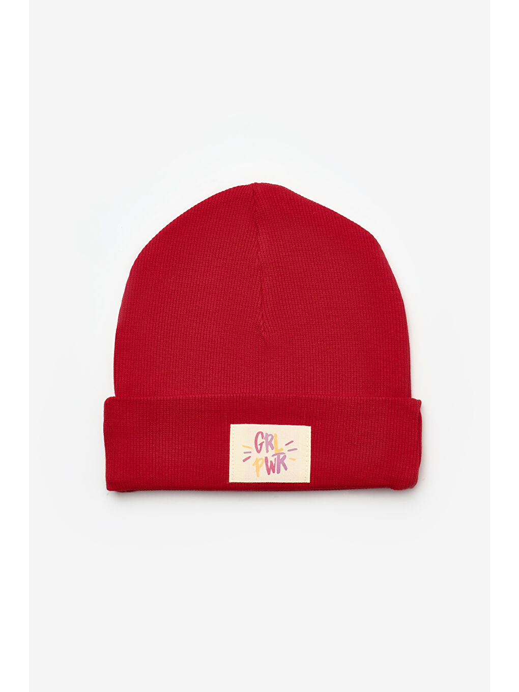 Kırmızı Mottolu Çocuk Bere