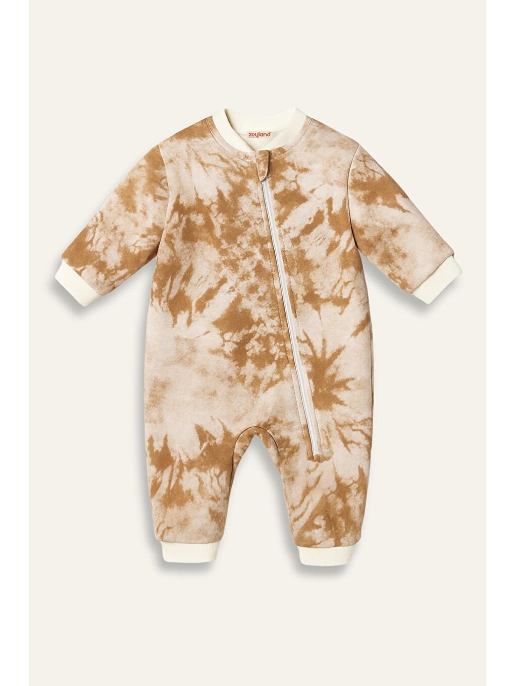 Kahverengi Unisex Çocuk Elyaf Dolgulu Uyku Tulumu - Camel-1