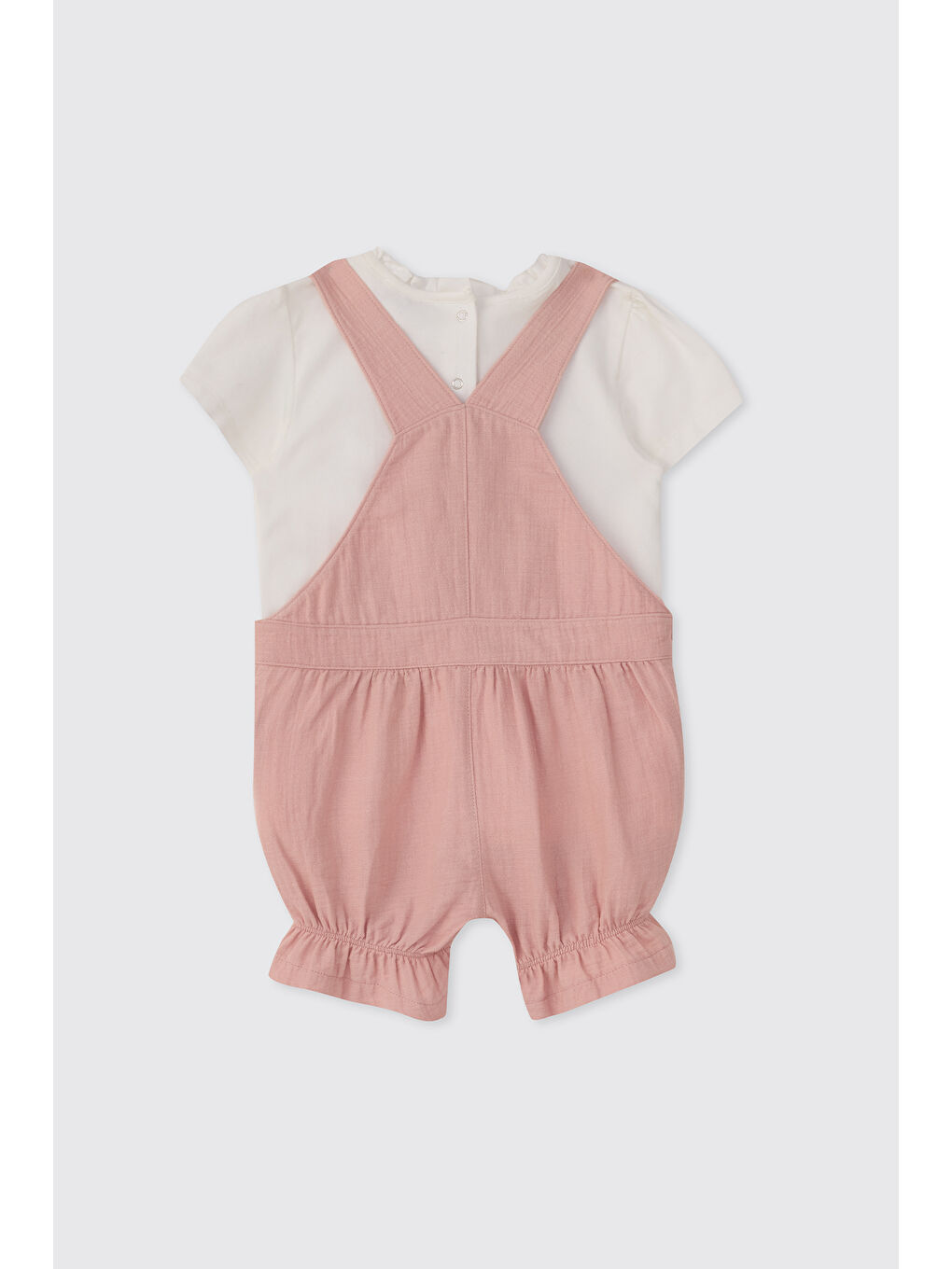 Kız Bebek Pembe 2'li Takım-1