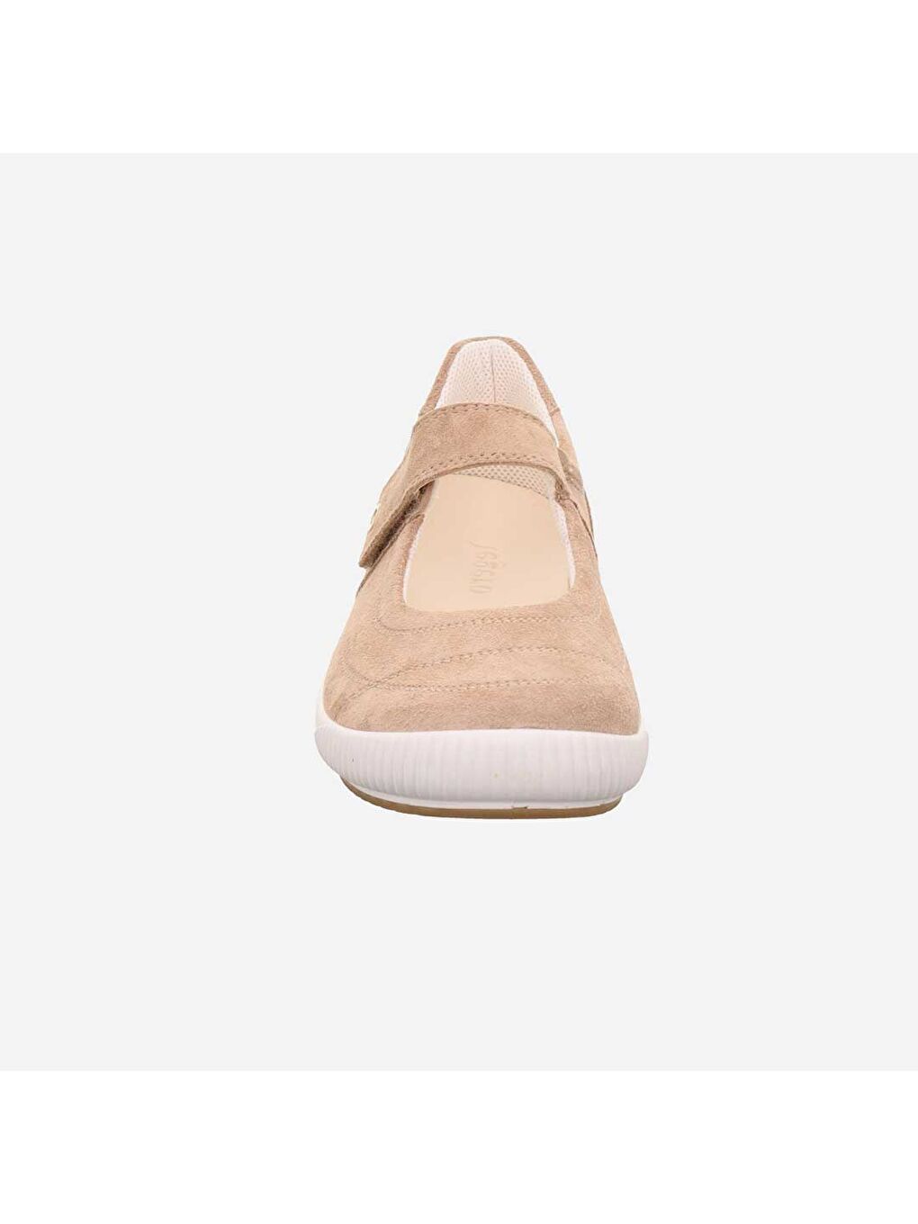 Kadın Bej Cırt Cırtlı Sandalet-2