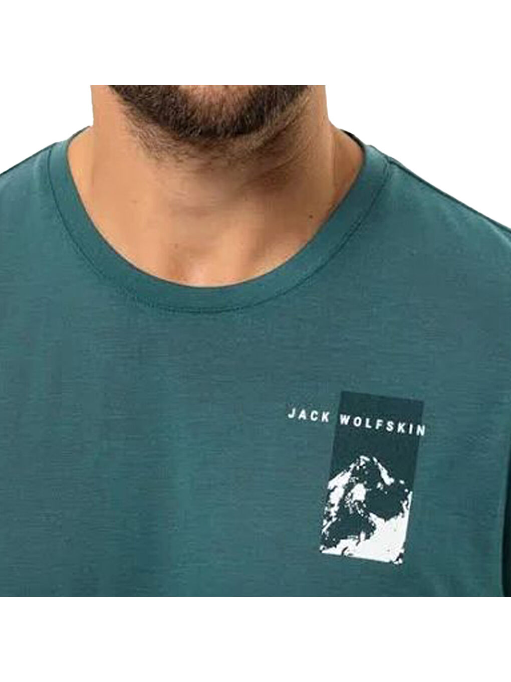 Yeşil Vonnan S/s Graphic T Erkek Tişört-2