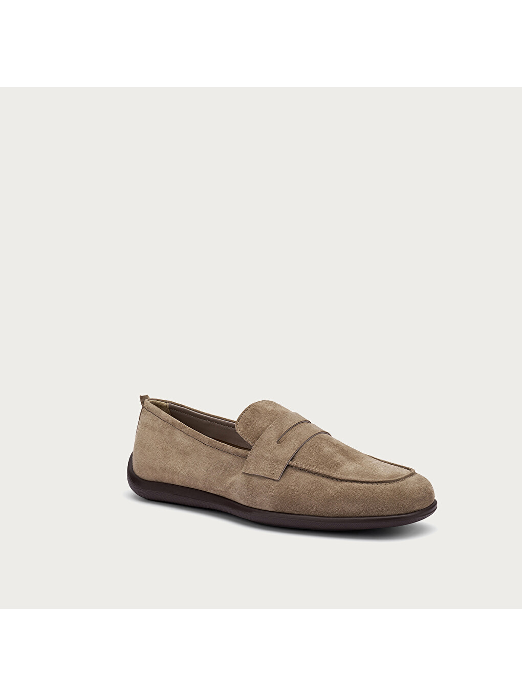 Bej Erkek Klasik Ayakkabı 15B0 URBAN EASE SUEDE LOAFERS-1