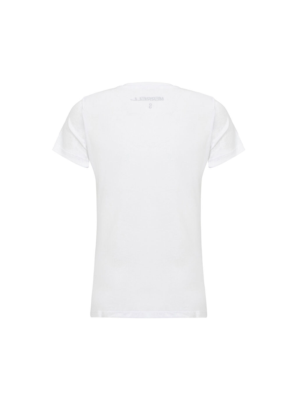 Motto Kadın Beyaz Tişört-2