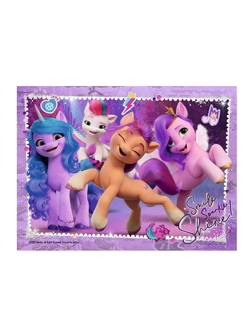 Çocuk Puzzle 4 Puzzle Tek Kutuda My Little Pony RPX031214-2
