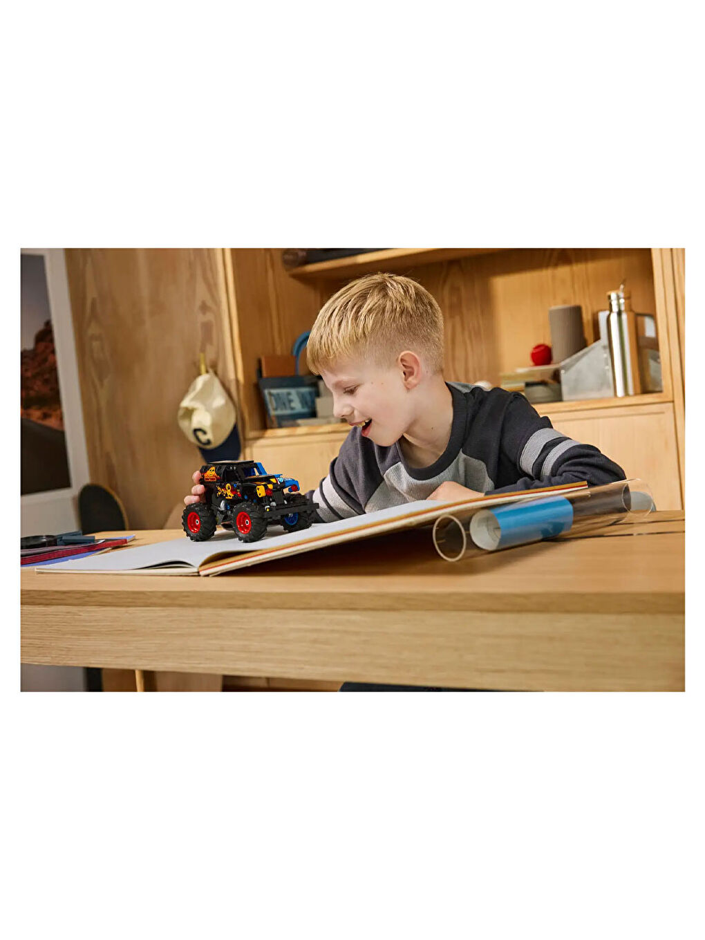 Technic Monster Jam Grave Digger Ateş ve Buz 42219-3