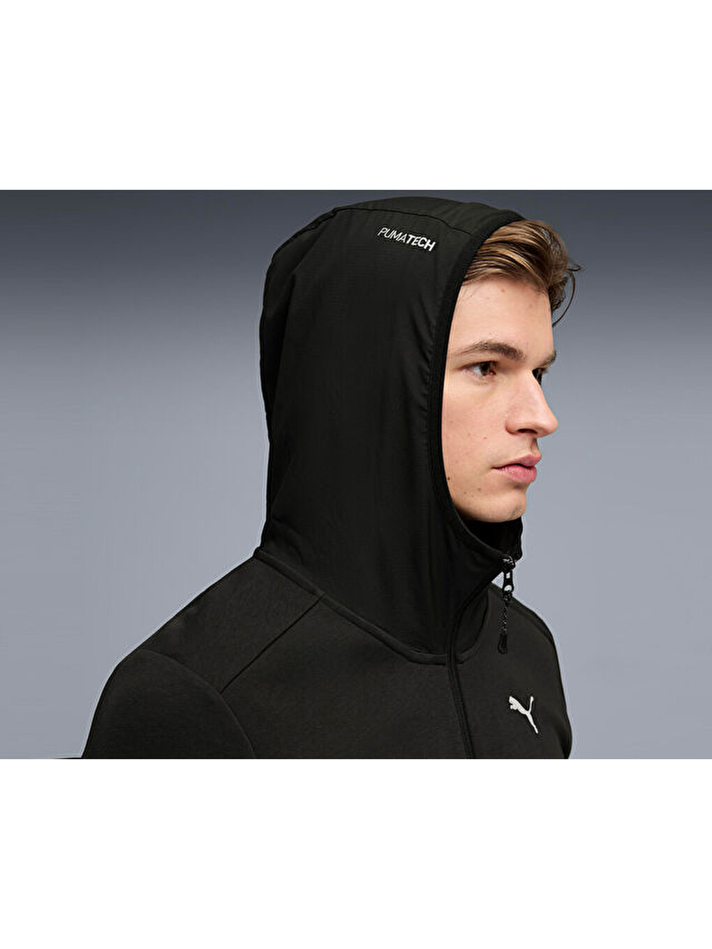 Pumatech Full-zip Hoodie Erkek Günlük Fermuarlı Sweatshirt 69218501 Siyah-4