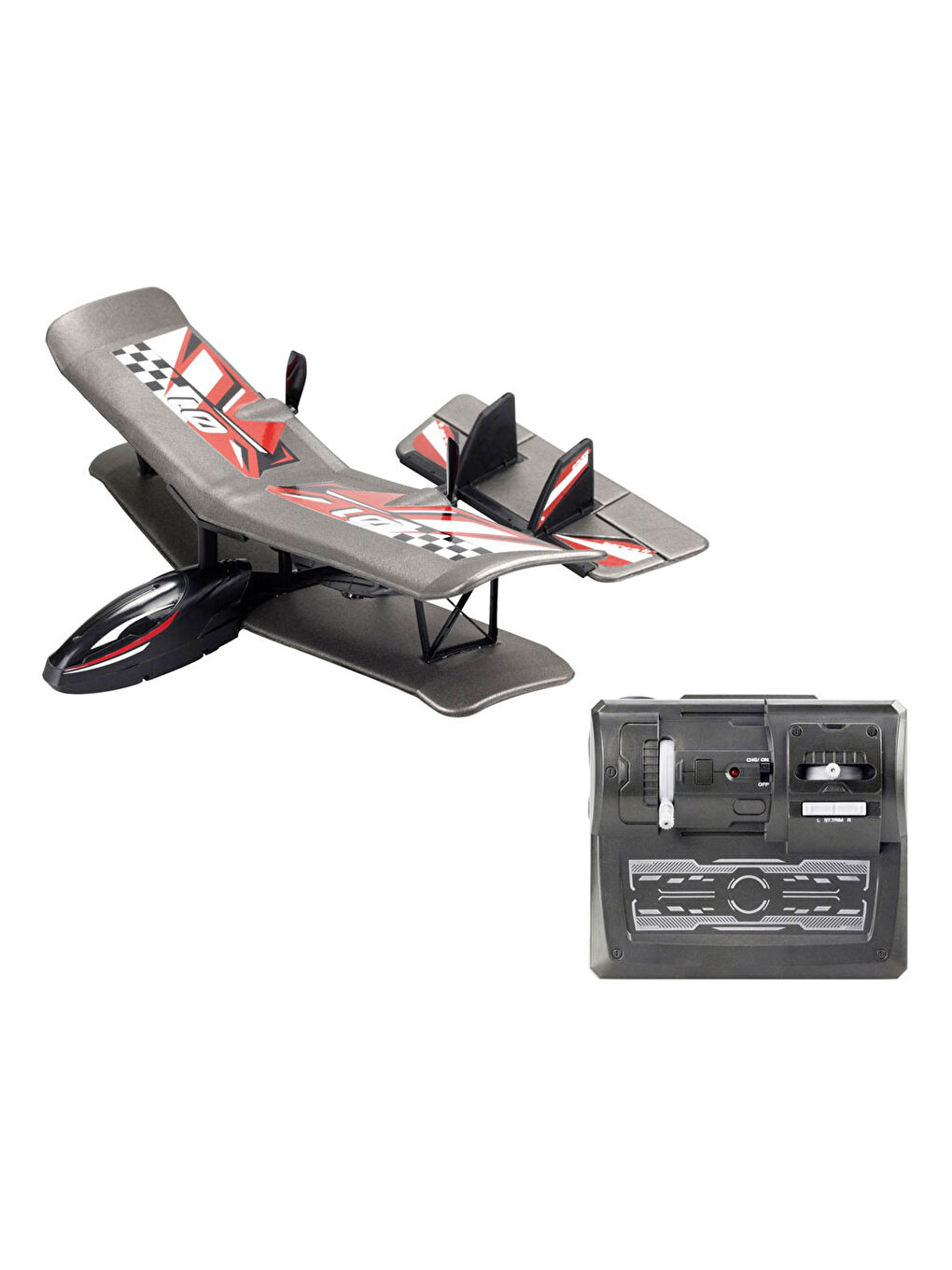 Bi-Wing Evo Kumandalı Uçak Kırmızı 85739