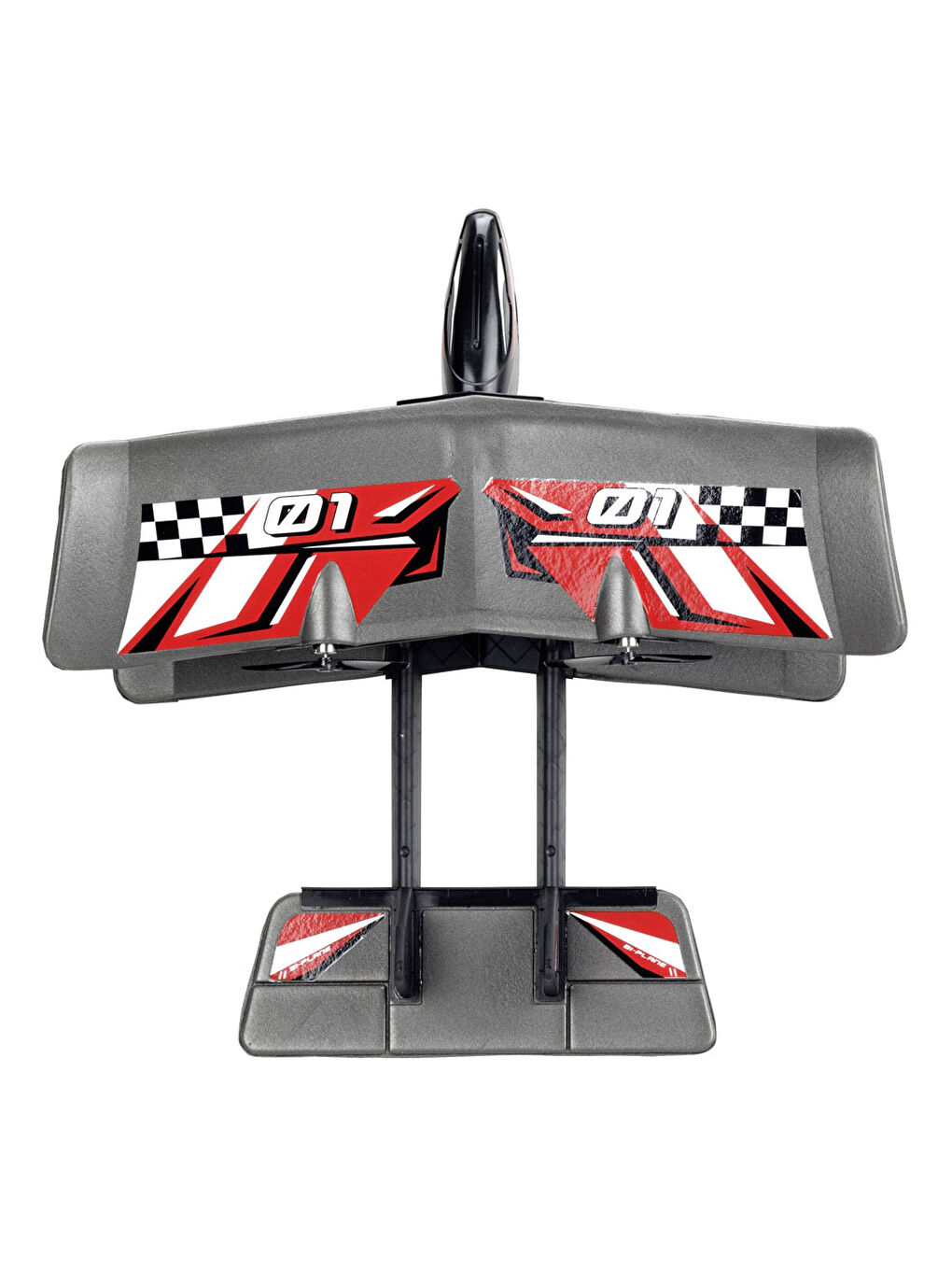 Bi-Wing Evo Kumandalı Uçak Kırmızı 85739-2