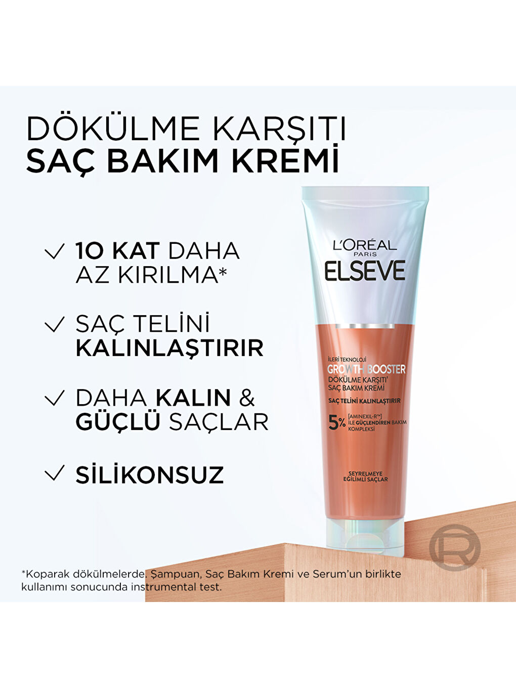 Elseve Growth Booster Dökülme Karşıtı Saç Bakım Kremi 150ml-2