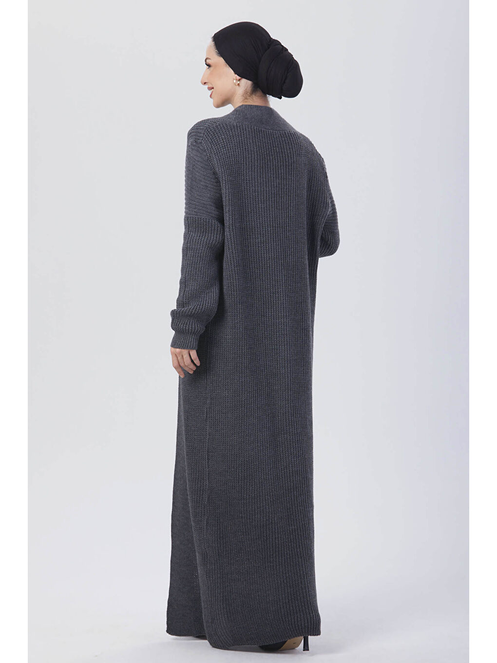 Gri Triko İkili Takım Füme - 27660-4