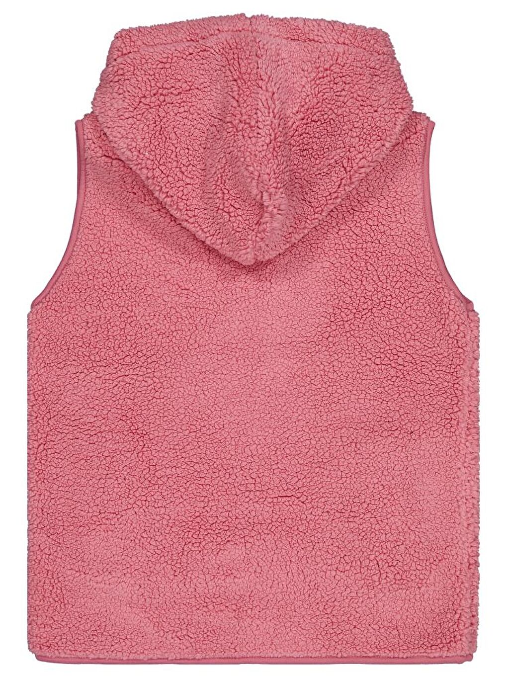 Girls Düz 10-13 Yaş Yelek - Pembe 11-12 Yaş-1