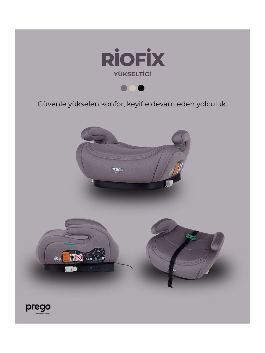 Riofix Çocuk Oto Koltuğu Yükselticisi 4052-5