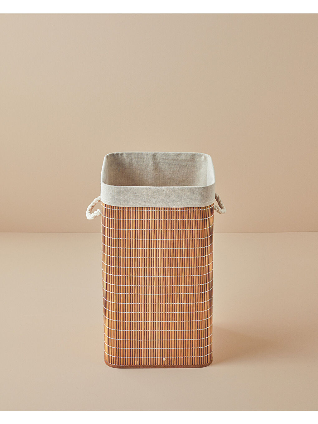 Kahverengi Urbann Katlanabilir Çamaşır Sepeti Kahve-2