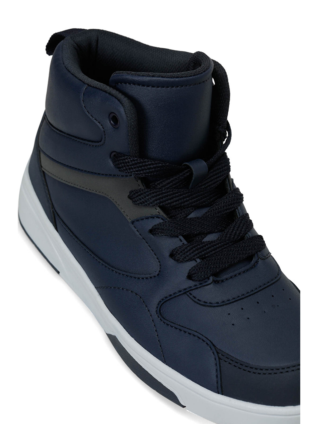 Sandy G Lacivert Erkek Çocuk High Sneaker-6