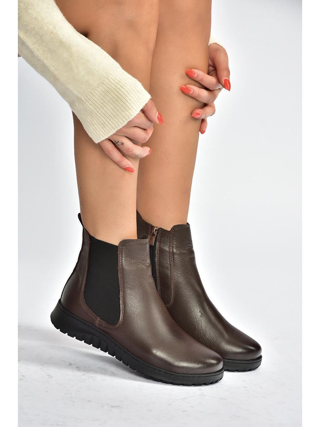Kahverengi Kadın Bot V324501103-2