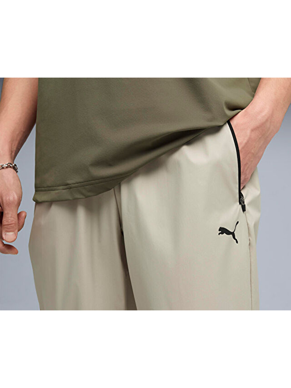 Pumatech Track Pants Op Erkek Günlük Eşofman Altı 63442061 Gri-4