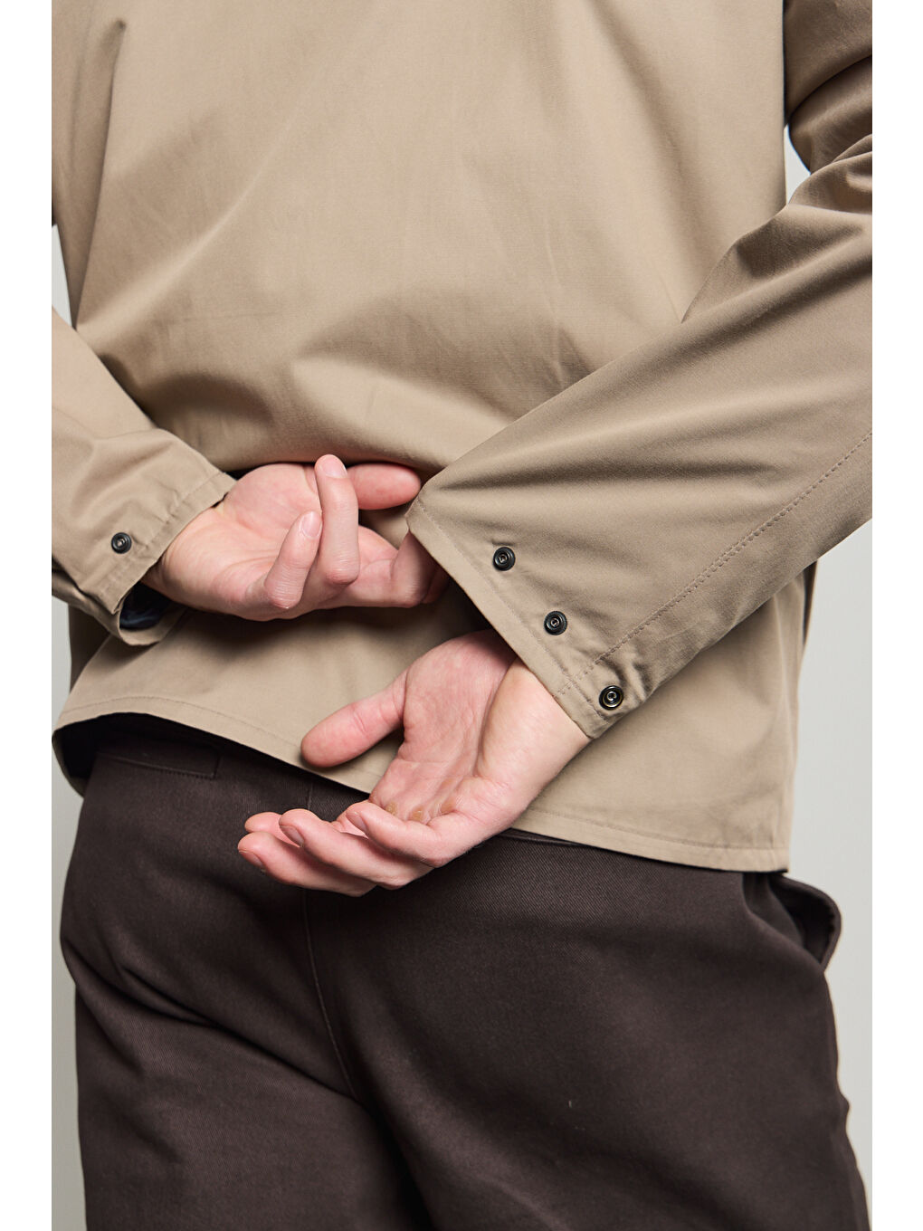 Erkek Premium Kadife Yaka Ceket Bej 4231DNGR-7