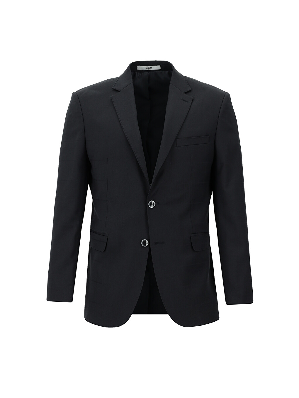 Gri Slim Fit Dar Kesim Yünlü Klasik Kareli Takım Elbise-1