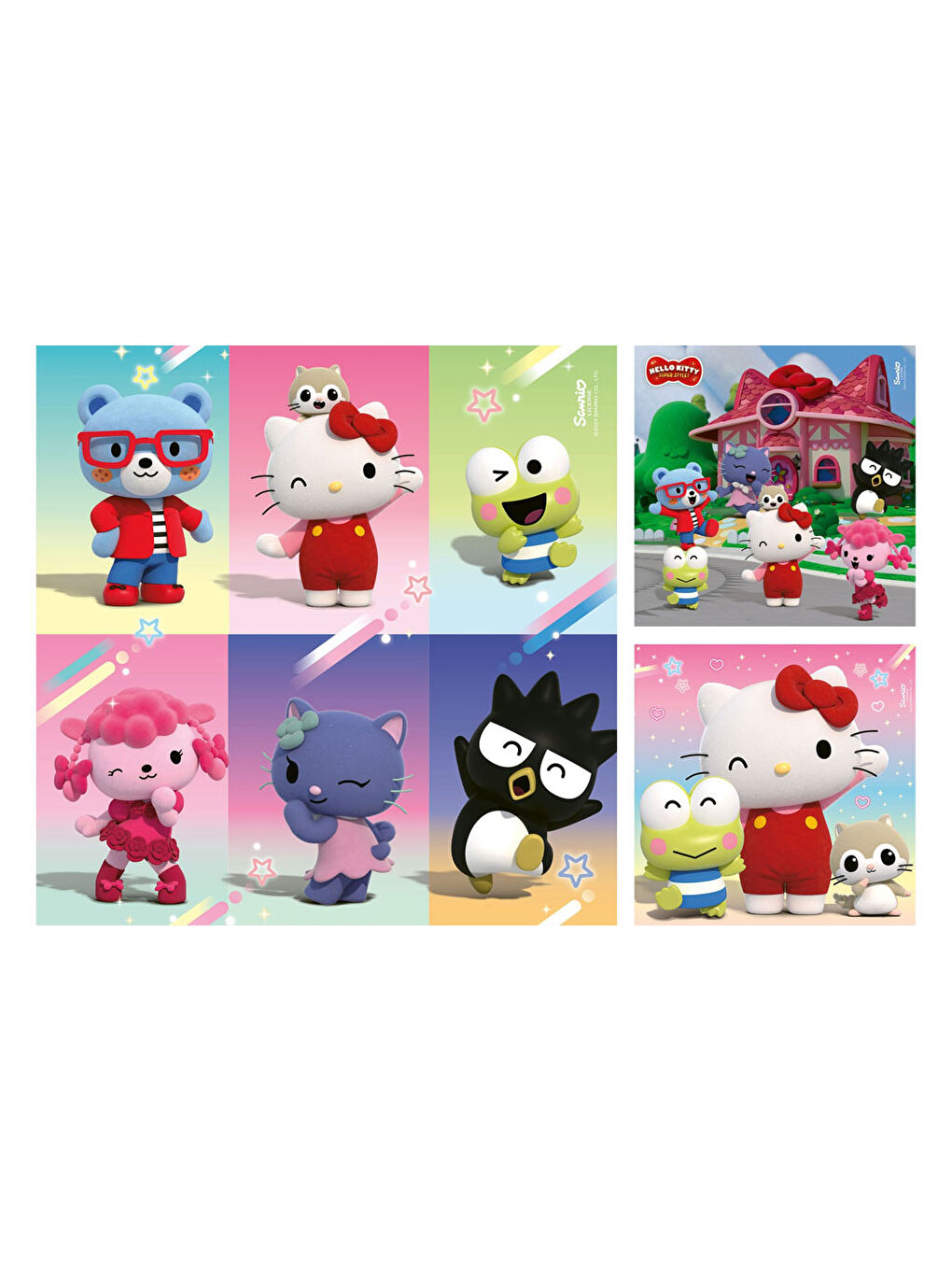 Çocuk Puzzle 3x49 Parça Hello Kitty RPK120010357-2