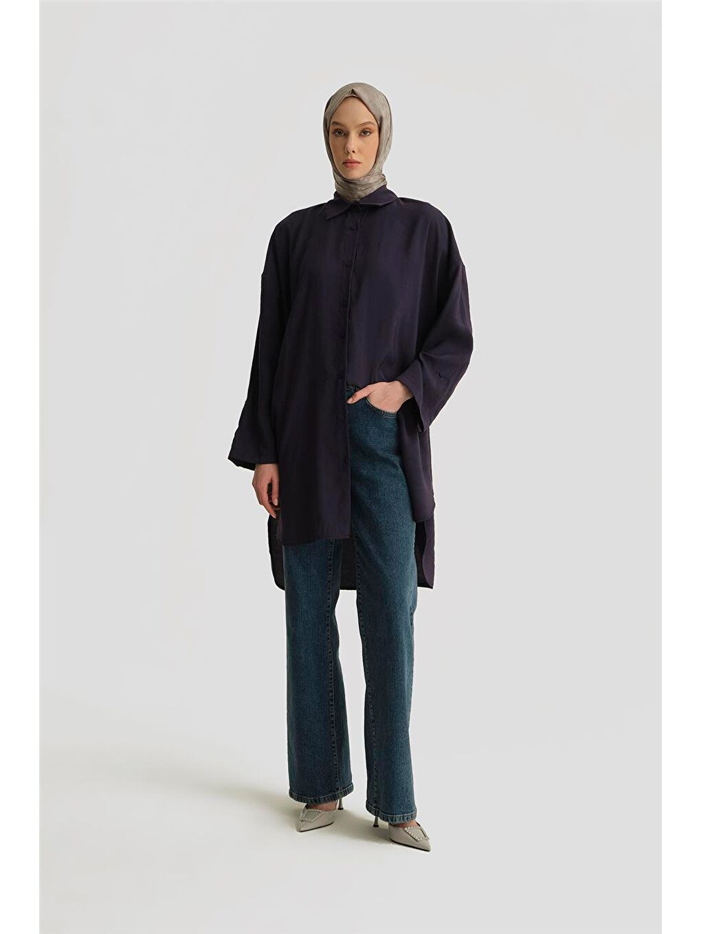 Modal Basic Tunik 25Yd4232 Lacivert-3