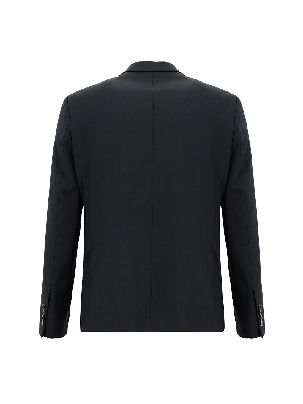 Gri Slim Fit Dar Kesim Yünlü Klasik Kareli Takım Elbise-2