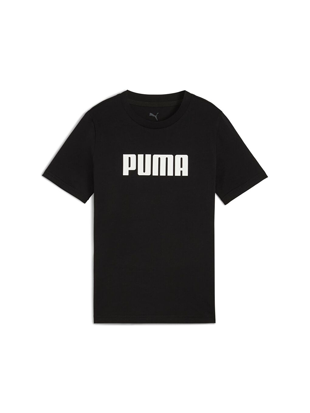 Siyah ESSENTIALS Logo Genç Tişört