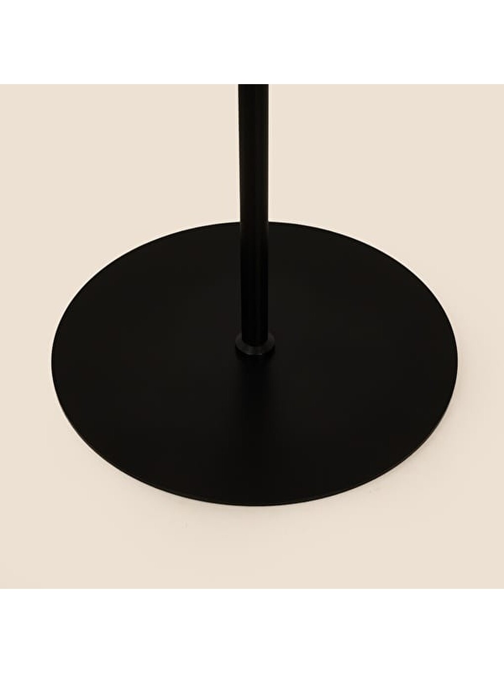 Karışık Lighting Metal Ayaklı Desenli Kumaş Başlık Lambader - Renkli - 150 cm-2