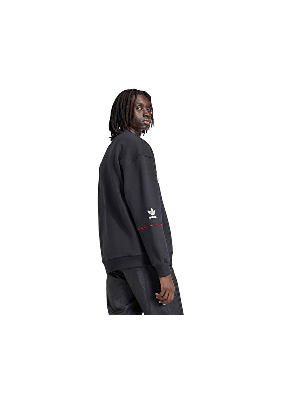 Mufc Swt 90 Erkek Futbol Sweatshirts Kc6383 Siyah-1