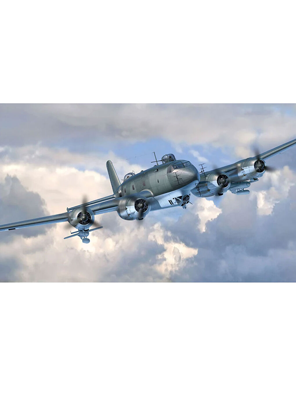 Maket Model Kit Uçak Focke-Wulf Fw 200 C-5/C-8 Condor 3777-6