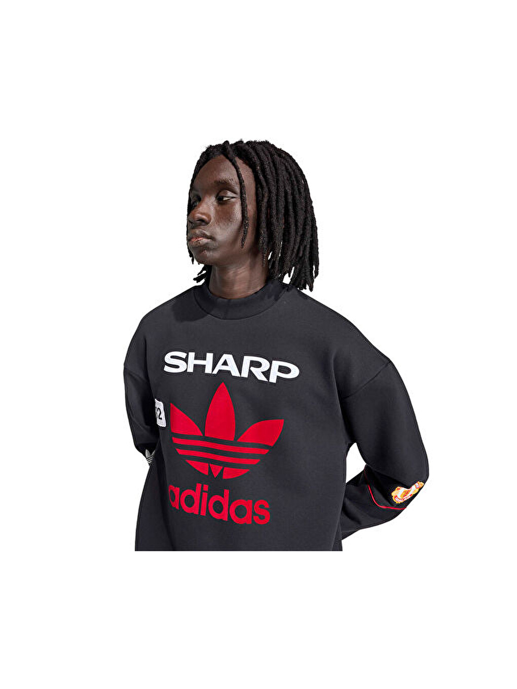 Mufc Swt 90 Erkek Futbol Sweatshirts Kc6383 Siyah-2