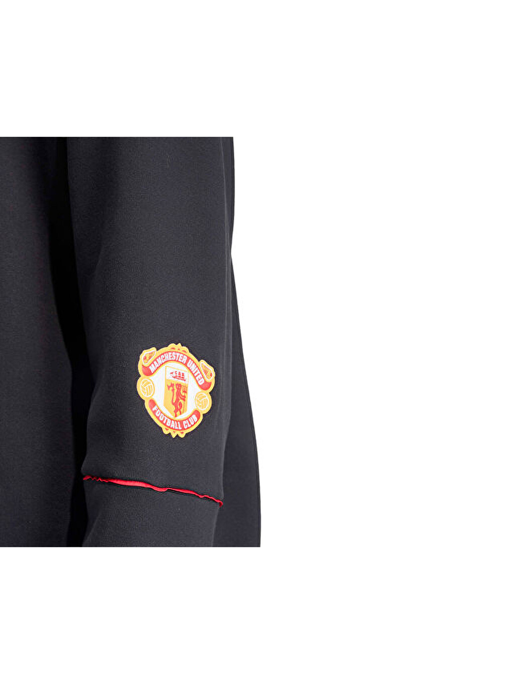 Mufc Swt 90 Erkek Futbol Sweatshirts Kc6383 Siyah-3