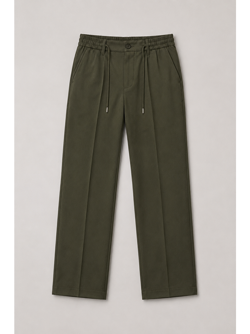 Erkek Comfort Fit Haki Jogger Pantolon | Esnek Kumaş Günlük Rahat Kesim – 169dngr-3