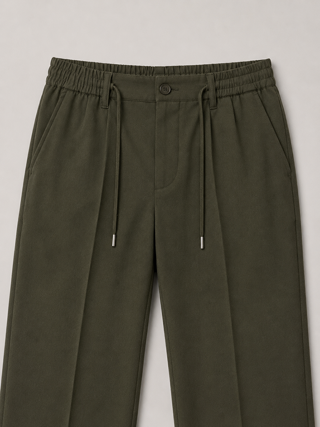 Erkek Comfort Fit Haki Jogger Pantolon | Esnek Kumaş Günlük Rahat Kesim – 169dngr-4
