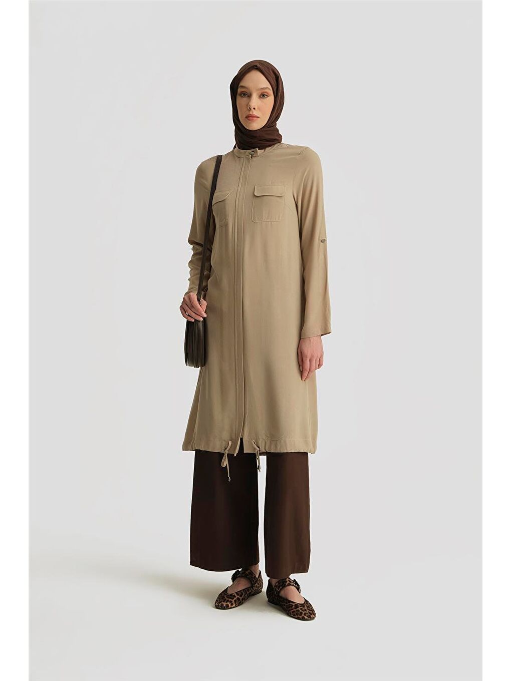 ARMİNE Iki Cepli Tunik 25Yh4217 Bej