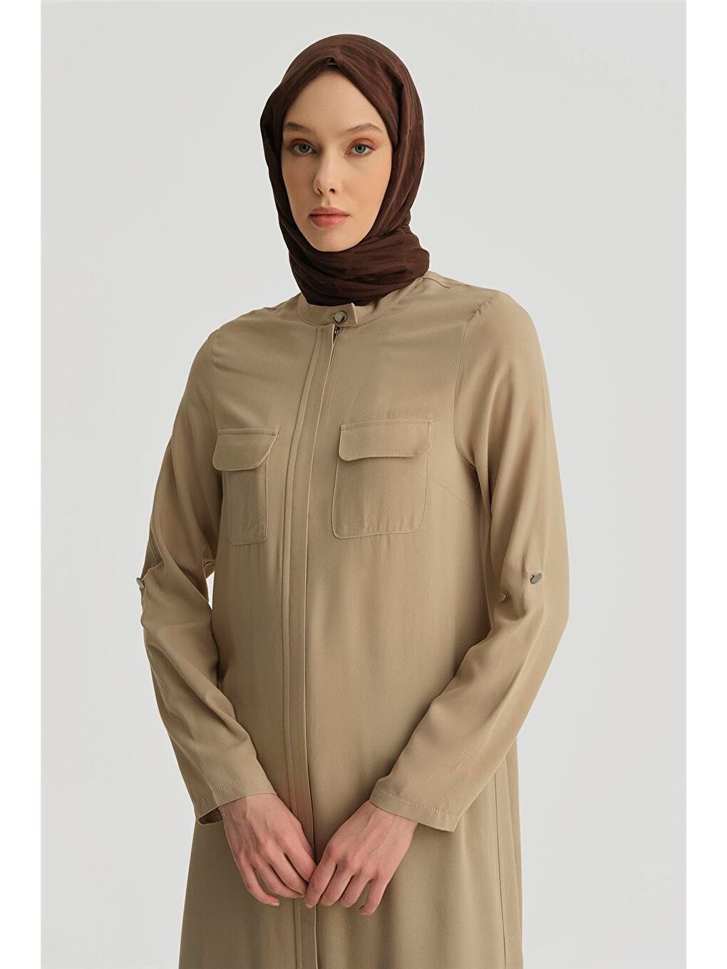 ARMİNE Iki Cepli Tunik 25Yh4217 Bej - 2