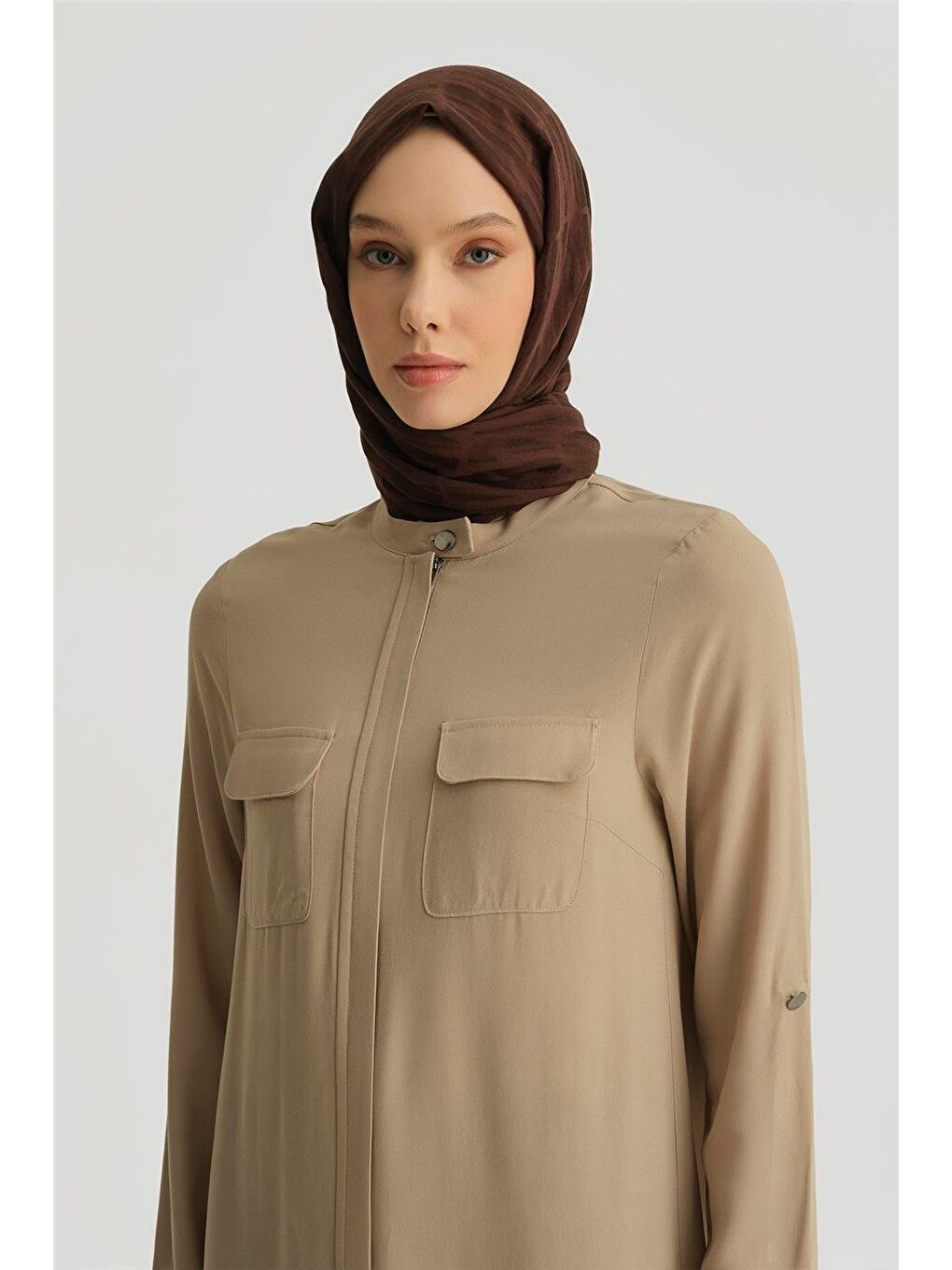 ARMİNE Iki Cepli Tunik 25Yh4217 Bej - 3