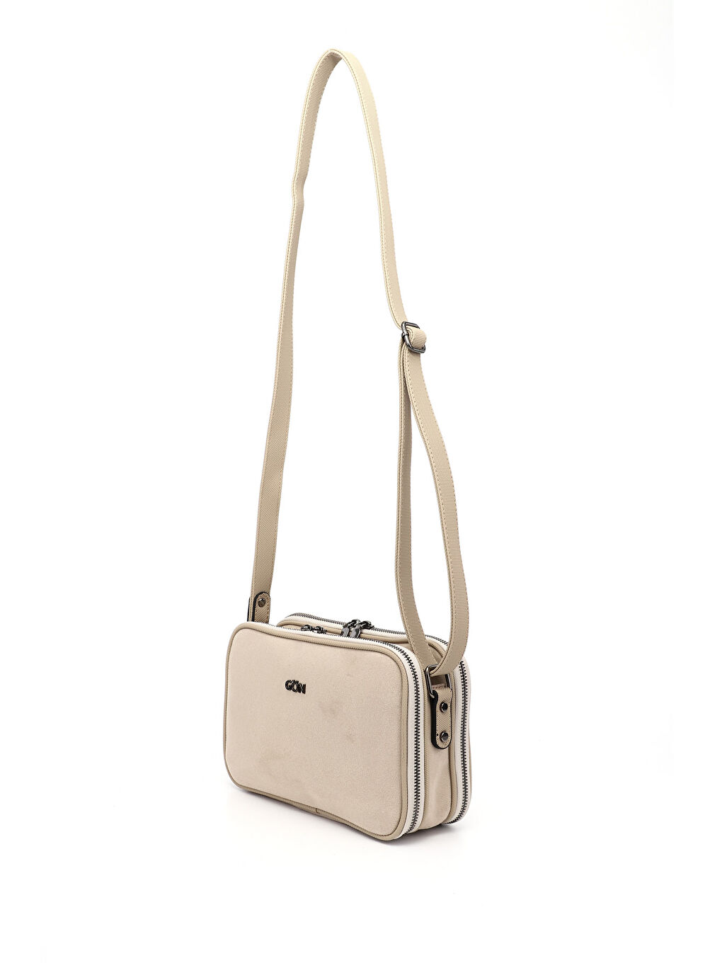 Bej Kadın BEJ Uzun Askılı Omuz Çantası-1