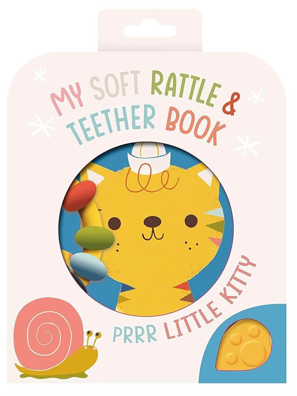 My Soft Rattle and Teether: Purr!