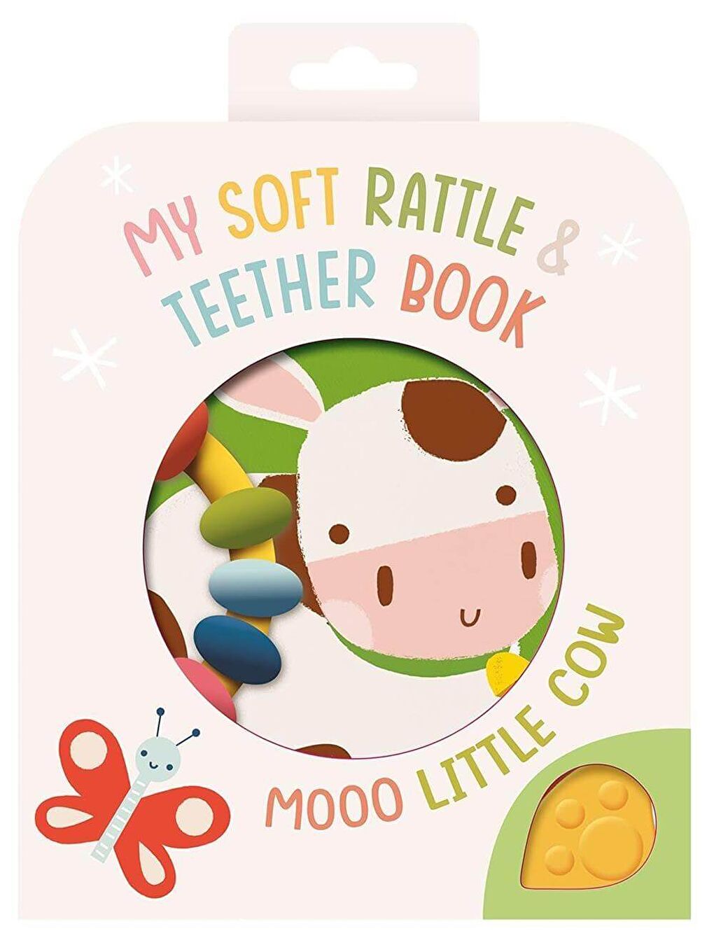 My Soft Rattle and Teether: Moo! Cow