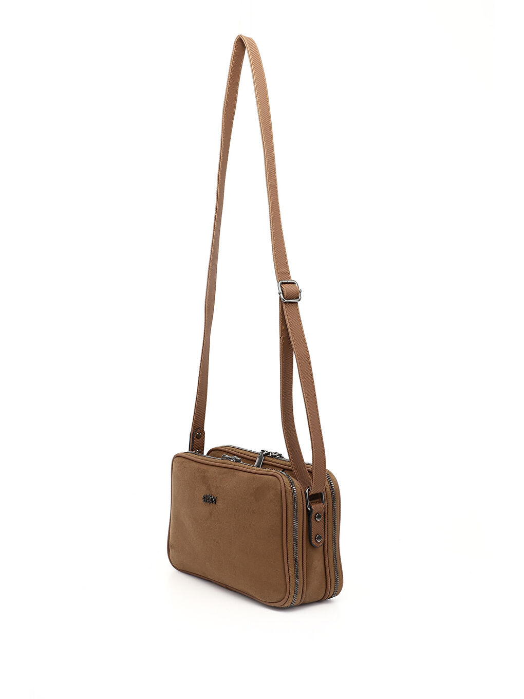 Kahverengi Kadın KAHVERENGİ-TABA Uzun Askılı Omuz Çantası-1