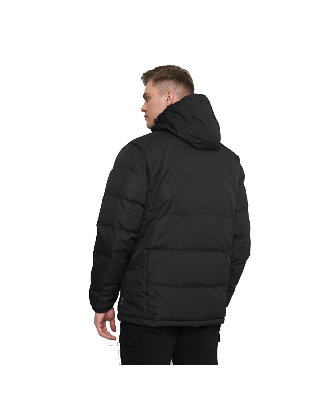 Clip - Padded Erkek Siyah Outdoor Şişme Mont-1