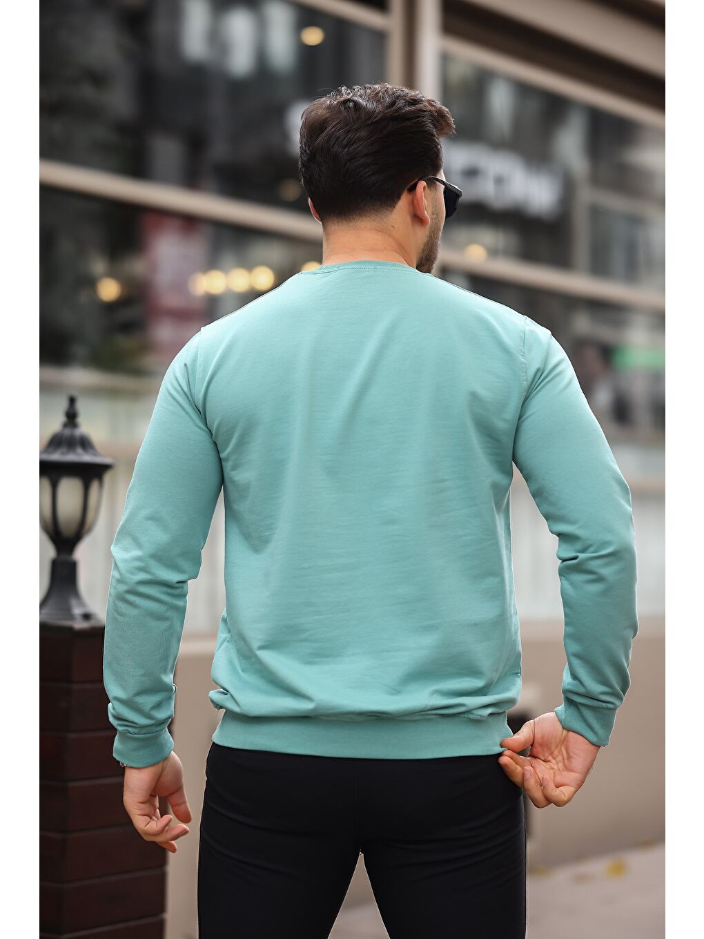 comstar Turkuaz Slim Fit Sweatshirt - 3