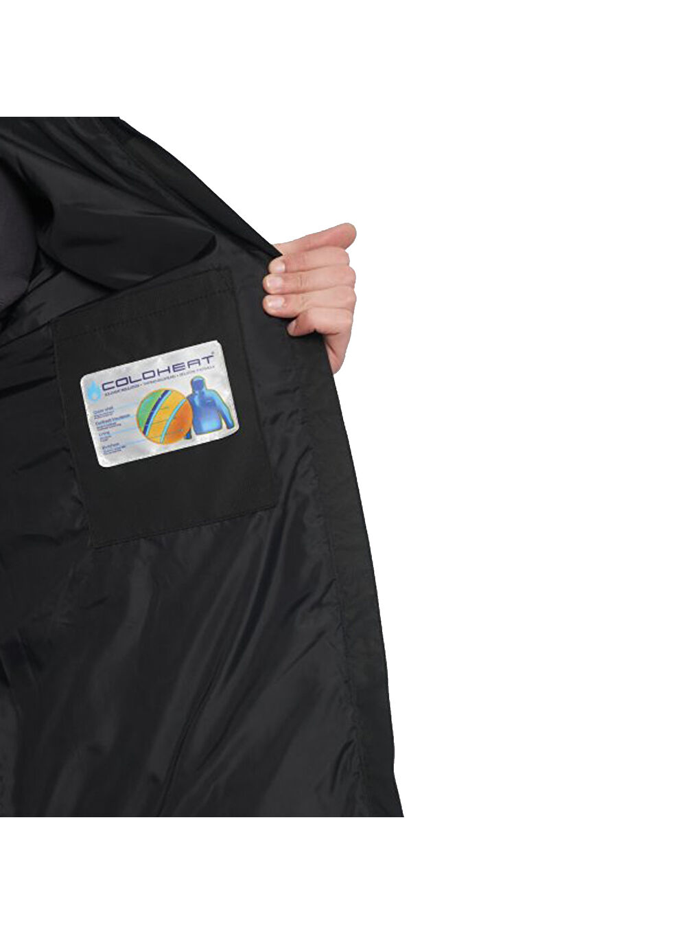 Clip - Padded Erkek Siyah Outdoor Şişme Mont-4