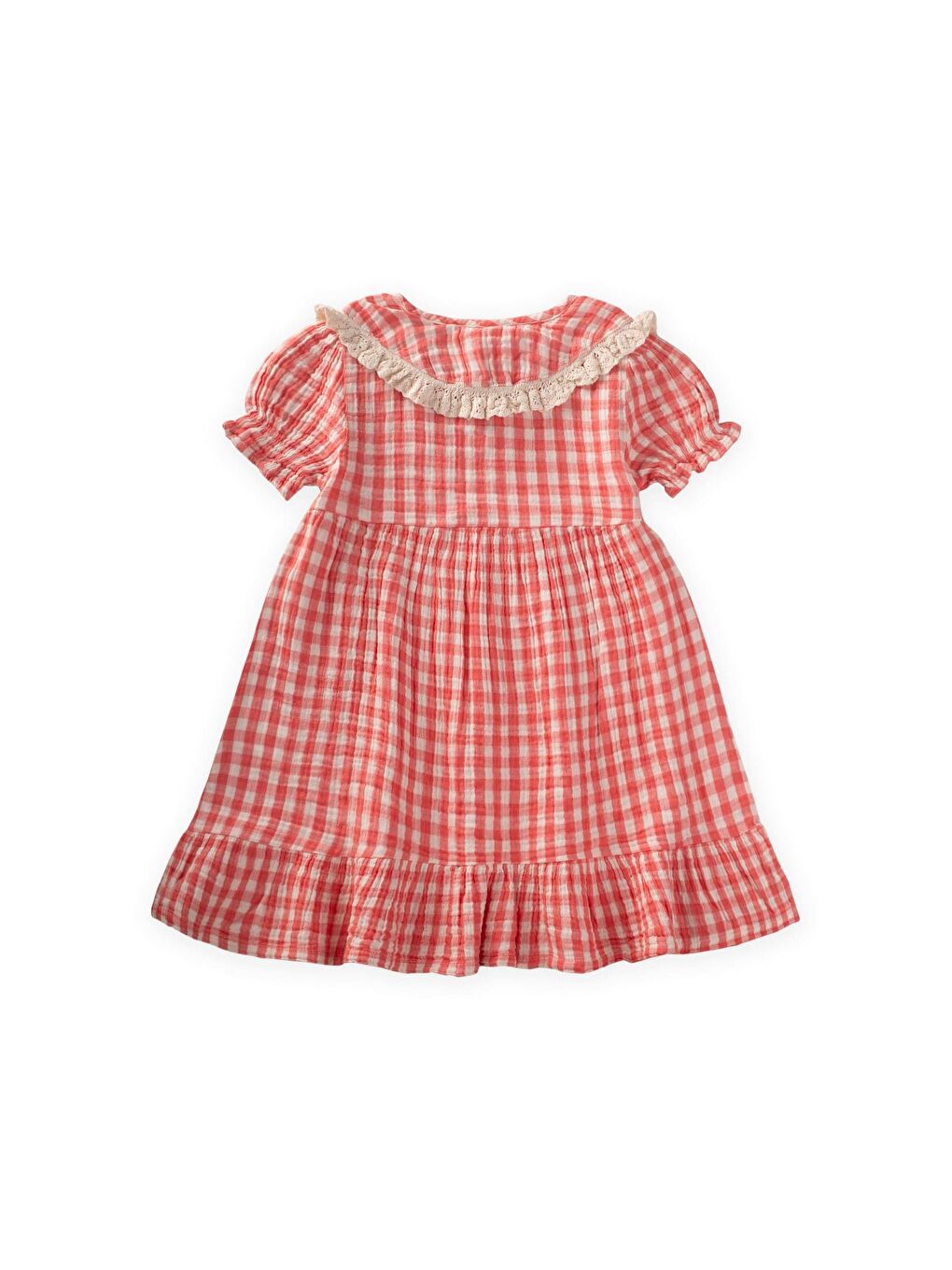 Mercan Kız Çocuk Elbise-1